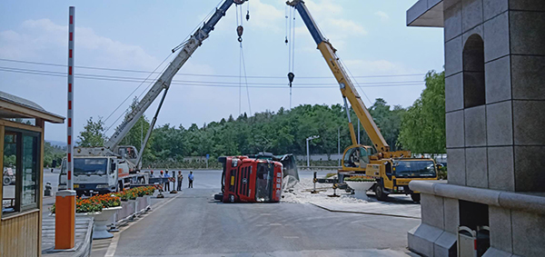 踐行良知 奮力救援 ------集團(tuán)總務(wù)處開(kāi)展搶險(xiǎn)救援
